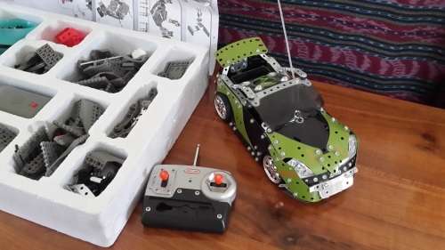 Meccano RC car and other