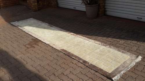 A gorgeous and large hand-woven modern Afghan Ziegler in spectacular cond.