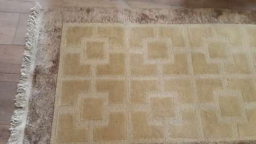 A gorgeous and large hand-woven modern Afghan Ziegler in spectacular cond.