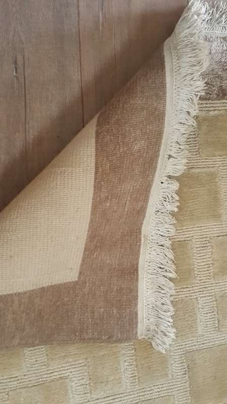 A gorgeous and large hand-woven modern Afghan Ziegler in spectacular cond.