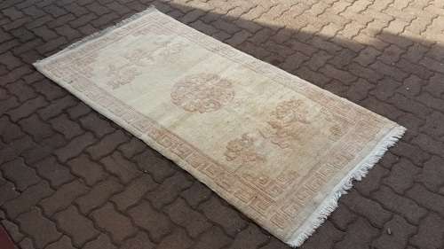 Hand-knotted Persian Chobi in virtually new condition