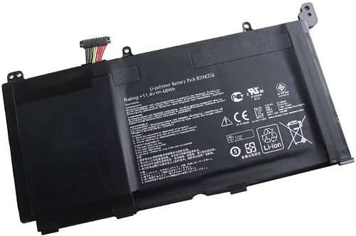 Battery for Asus VivoBook S551,S551L, S551LA, V551L, K551L  (B31N1336)