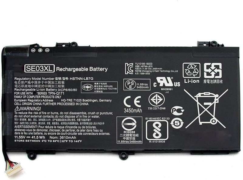 Battery for HP Pavilion 14-AL Series ( SE03XL,UB6Z )