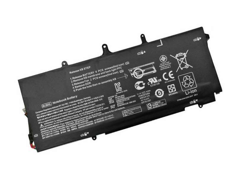 Battery for HP Elitebook Folio 1040 G1, 1040 G2 (BL06XL, HSTNN-DB5D)