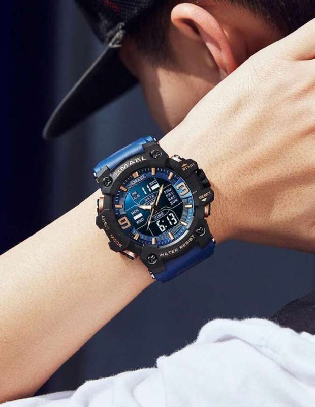 Smael Dual Clock Men Watch
