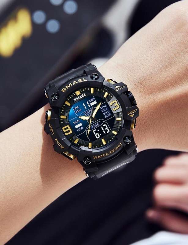 Smael Dual Clock Men Watch