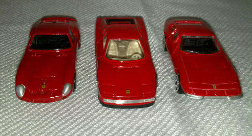 3x Ferrari's