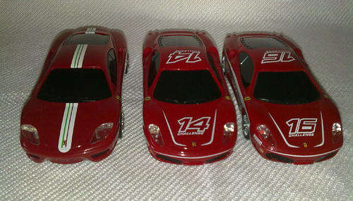 3x Ferrari V-Power Scale 1:38