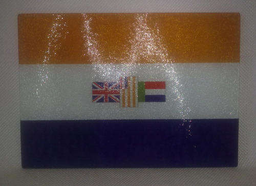 Old RSA Flag cutting board