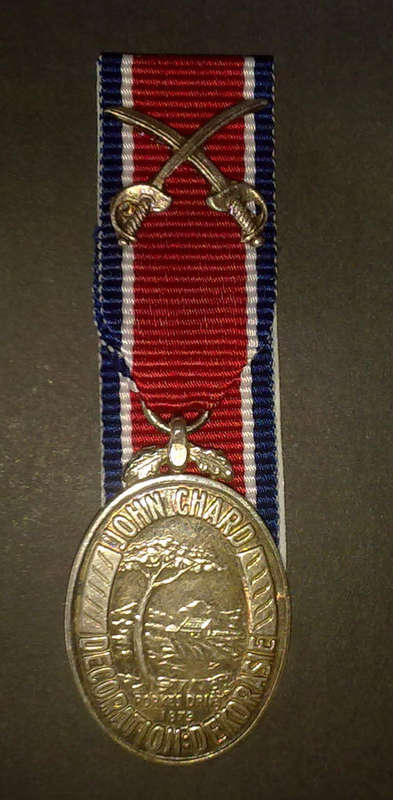 John Chard Decoration with Swords-Miniature