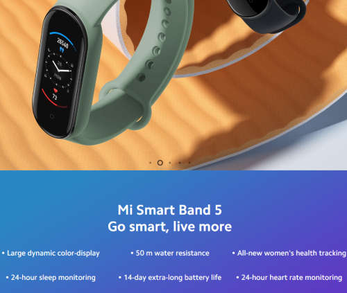 Xiaomi Mi Smart Band 5 - New *** 3 hours only ***