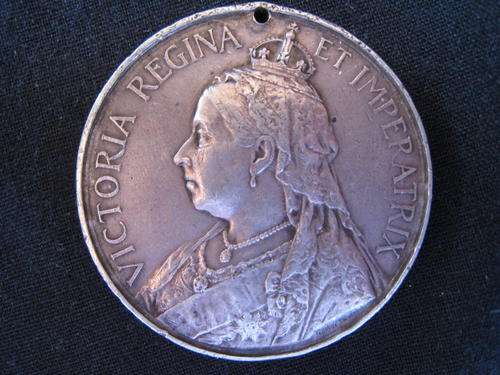QSA MEDAL Issued to Bugler JH HARRINGTON Prince of Wales Light Horse