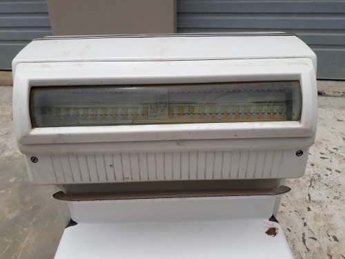 Enamel Berkel shop scale