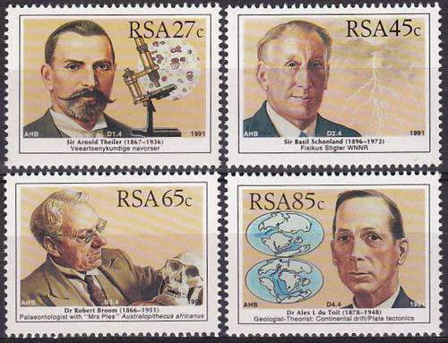 RSA : 1991, SA SCIENTISTS (**MINT)