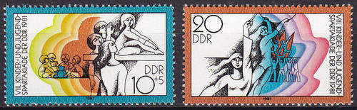 DDR : 1981, SPORTS DAY (COMPLETE SET **MINT)