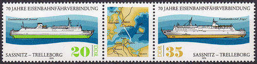 DDR : 1979, SASSNITZ-TRELLEBORG (COMPLETE SET)