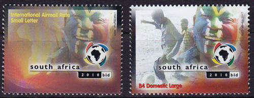 RSA : 2003, SOCCER BID - 2010 (COMPLETE SET)