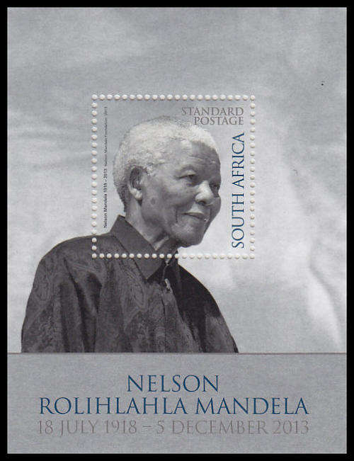 RSA : 2014, MANDELA COMMEMORATIVE (MINIATURE SHEET)