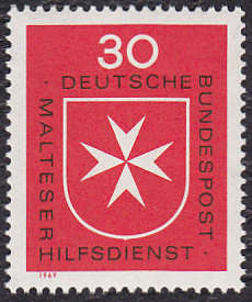 GERMANY : 1969, WELFARE ORGANIZATION (SINGLE ISSUE) **MINT