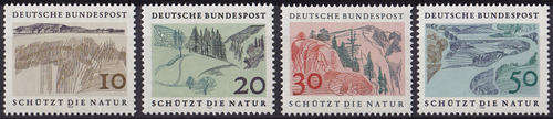 GERMANY : 1969, NATURE PROTECTION (COMPLETE SET) **MINT