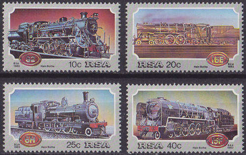 RSA : 1983, TRAINS (**MINT)