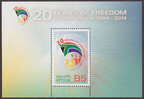 RSA : 2014, 20 YEARS OF FREEDOM (**MINT)