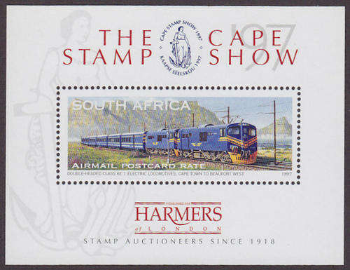 RSA : 1997, CAPE STAMP SHOW (M/S) **MINT