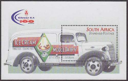 RSA : 1998, CLOVER CENTENARY (M/S) **MINT