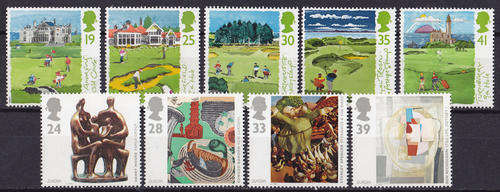 GB: 2x COMPLETE SETS (ART & GOLF) **MINT