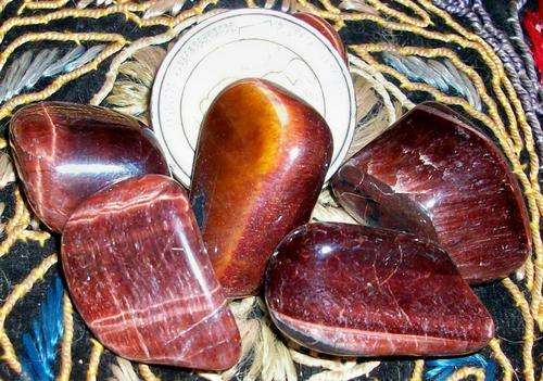Tigers Eye - Red Tiger's Eye Tumbled stone