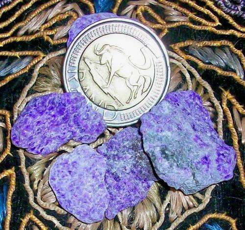 Sugilite Stone Chunks and Chips