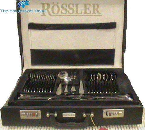 WOW 72 pc ROSSLER Cutlery set in a case ***SPECIAL PRICE***