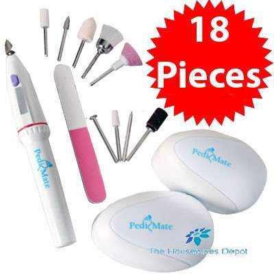 *NEW* 18 pcs HandHeld PEDI MATE from The Housewives Depot