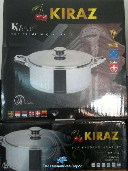 *NEW* KIRAZ 32 cm Casserole pot with lid from The Housewives Depot
