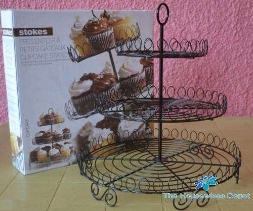 3 Layer Wire/Metal Cupcake Stand from The Housewives Depot