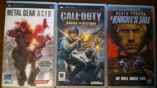 2 PSP Games and a PSP Movie