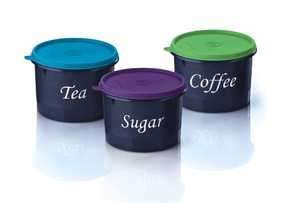 TUPPERWARE COUNTERTOP CANISTER SET + FREE GIFT!!
