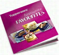 tupperware recipe book