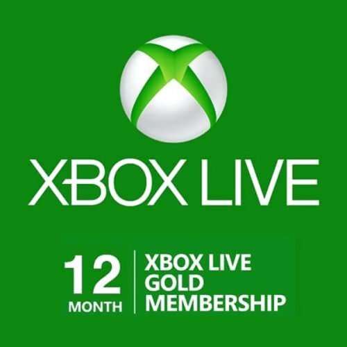 Xbox Live Gold Membership 12 Months Subscription