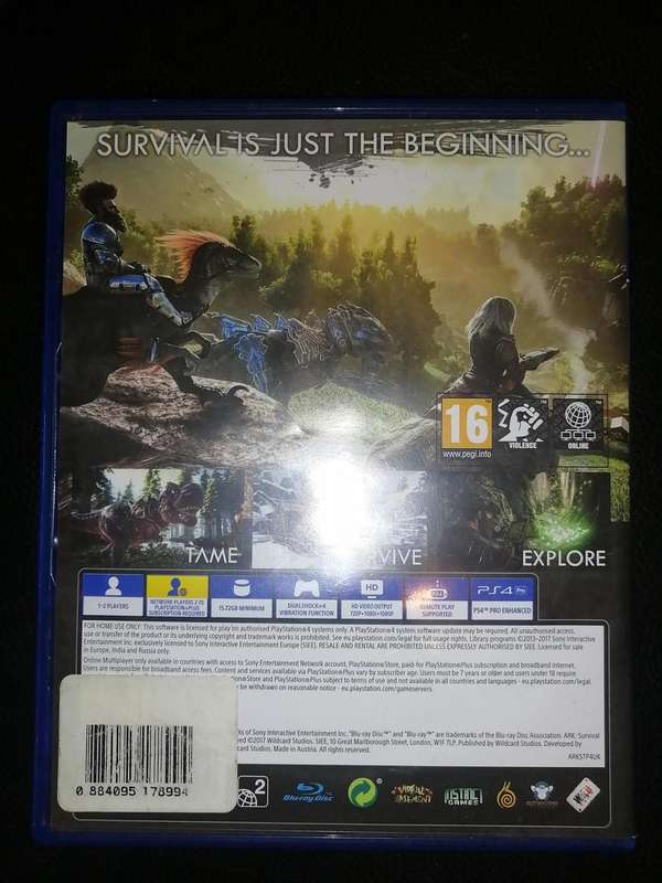 Ark Survival Evolved - PS4