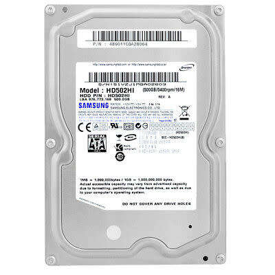 500GB Samsung Hard drive 3.5` SATA