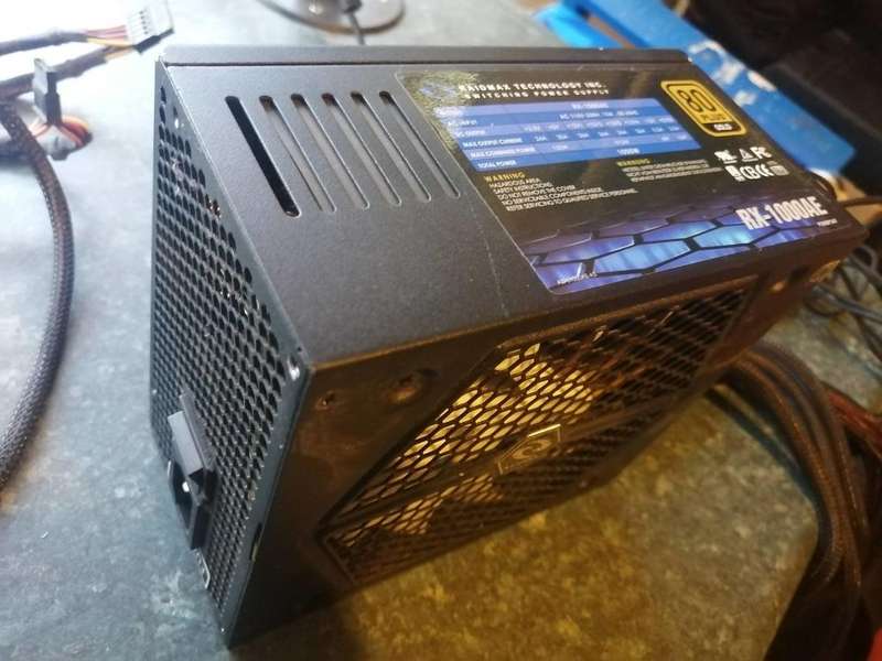 RX-1000AE 1000 watts ATX 12V 2.3 Semi Modularized Power Supply