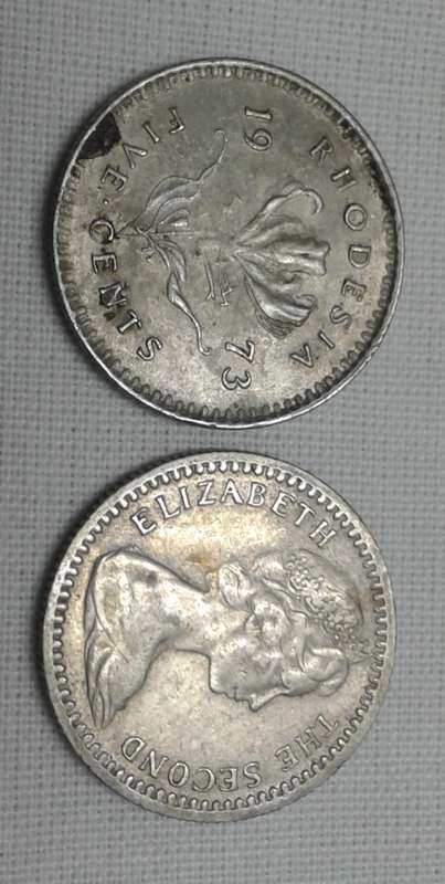 1973 Rhodesia 5c