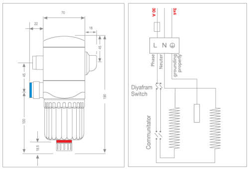 Selen 5.5Kw Instant Water Heater