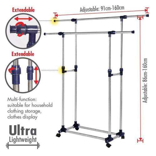 Telescopic Clothes Rack