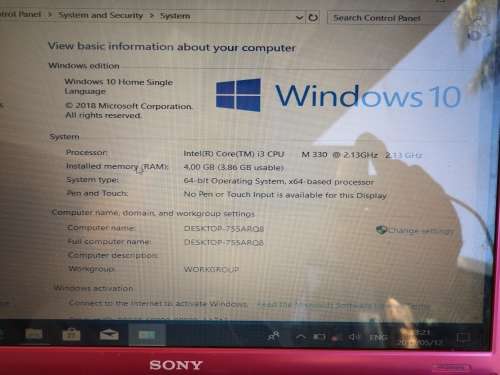 Sony Vaio VPCEB15FG **i3** 4GB RAM Laptop