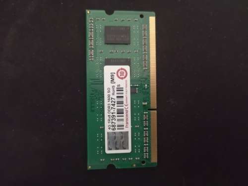 Transcend 4GB DDR3 1600 Laptop Ram