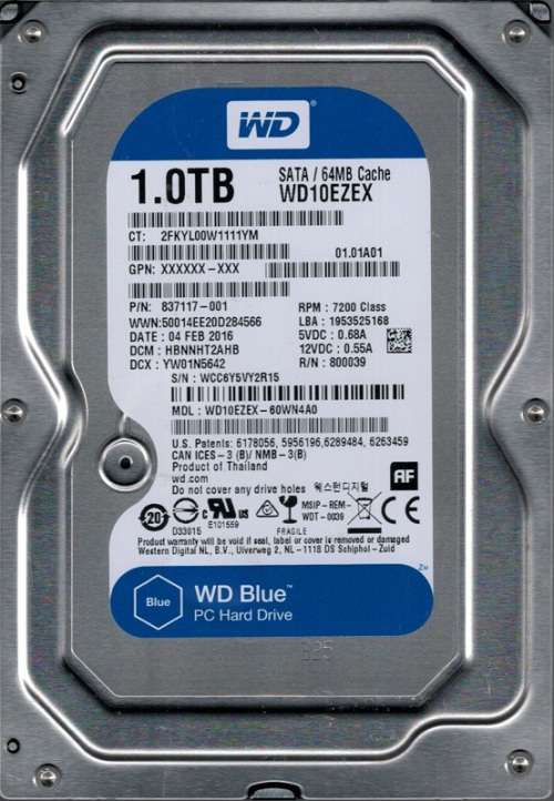 WD 1tb Desktop Hard Drive || Western Digital 1000Gb hard drive