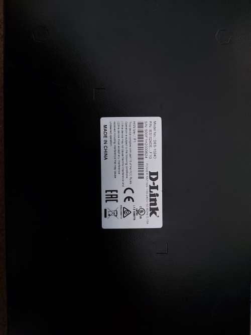 D-Link DES-1024D 10/100 Ethernet Switch