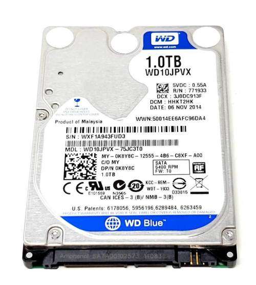 Western Digital 1TB Laptop Hard Drive